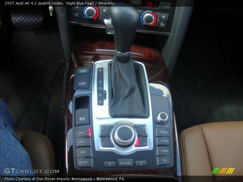 Night Blue Pearl / Amaretto 2007 Audi A6 4.2 quattro Sedan