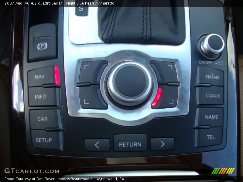 Night Blue Pearl / Amaretto 2007 Audi A6 4.2 quattro Sedan
