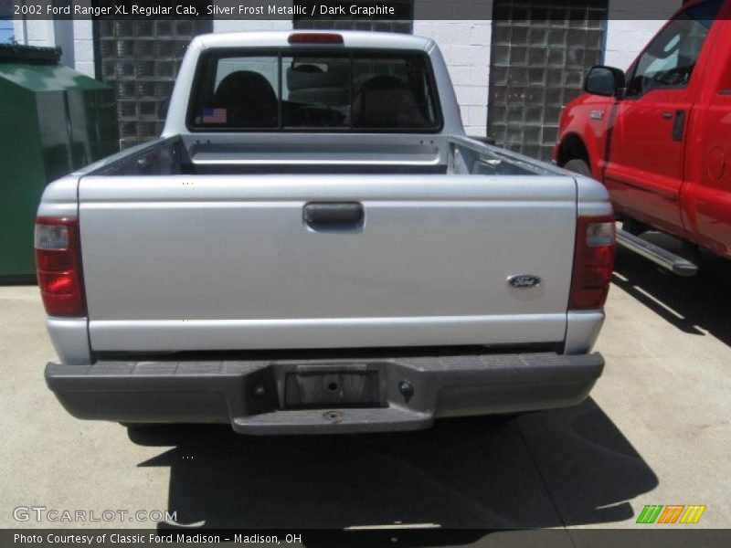 Silver Frost Metallic / Dark Graphite 2002 Ford Ranger XL Regular Cab