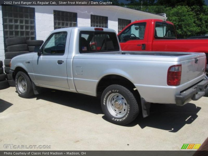 Silver Frost Metallic / Dark Graphite 2002 Ford Ranger XL Regular Cab