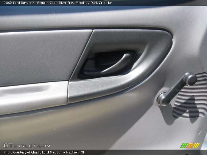 Silver Frost Metallic / Dark Graphite 2002 Ford Ranger XL Regular Cab