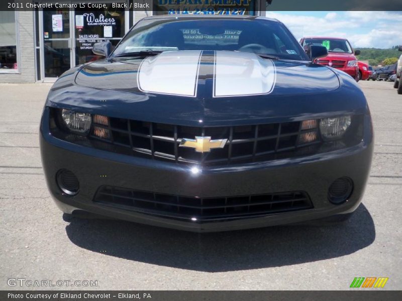 Black / Black 2011 Chevrolet Camaro LS Coupe