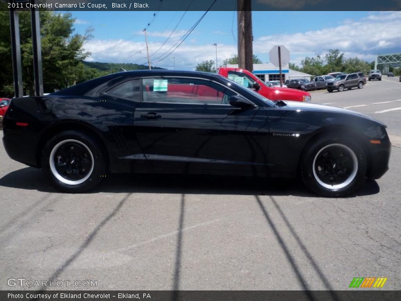 Black / Black 2011 Chevrolet Camaro LS Coupe