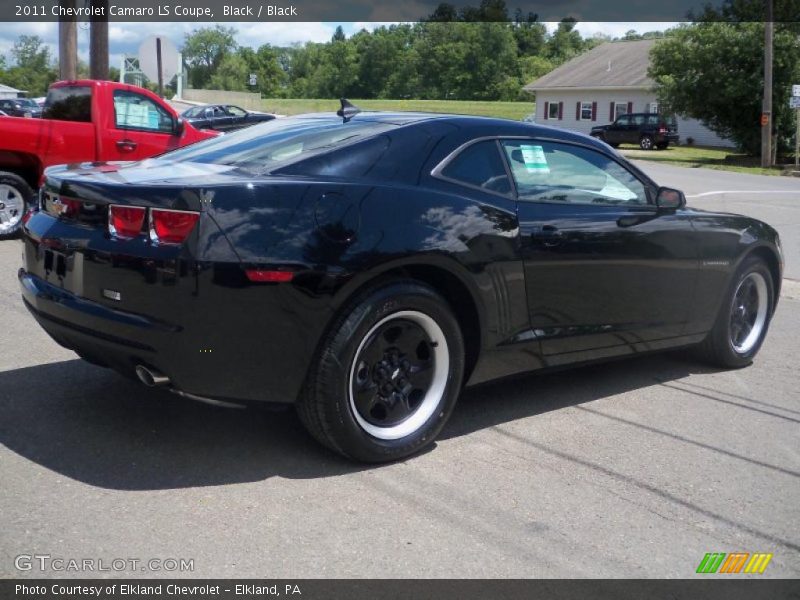 Black / Black 2011 Chevrolet Camaro LS Coupe