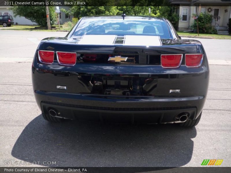 Black / Black 2011 Chevrolet Camaro LS Coupe