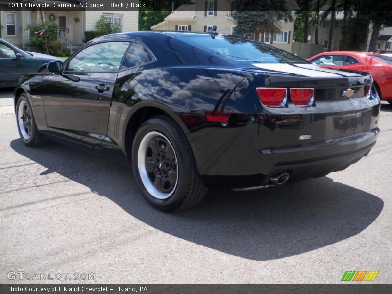 Black / Black 2011 Chevrolet Camaro LS Coupe