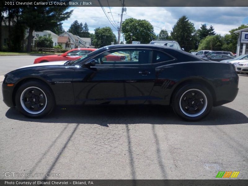 Black / Black 2011 Chevrolet Camaro LS Coupe