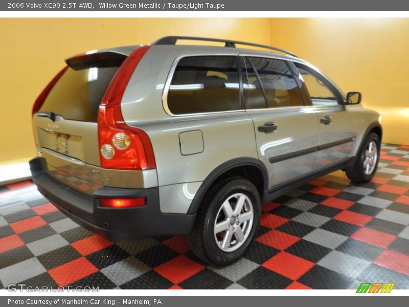 Willow Green Metallic / Taupe/Light Taupe 2006 Volvo XC90 2.5T AWD