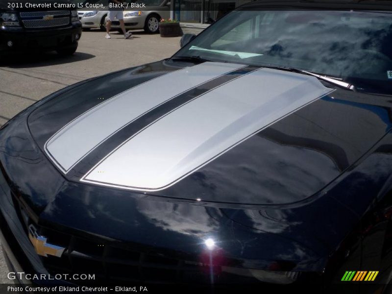 Black / Black 2011 Chevrolet Camaro LS Coupe