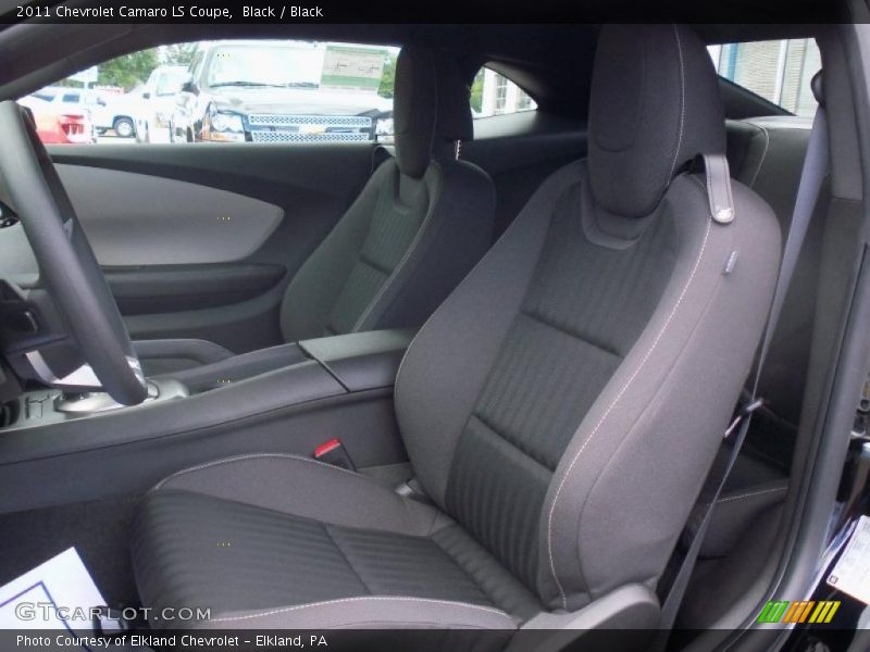 Black / Black 2011 Chevrolet Camaro LS Coupe