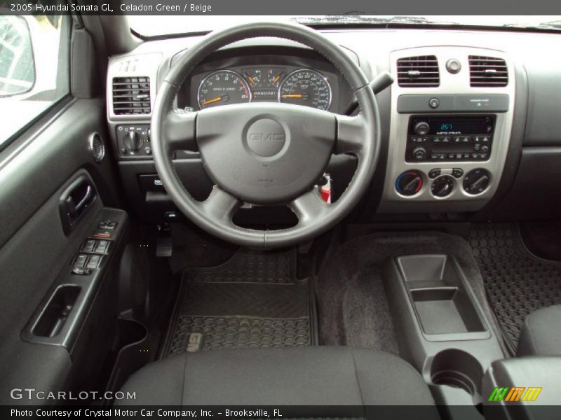 Celadon Green / Beige 2005 Hyundai Sonata GL