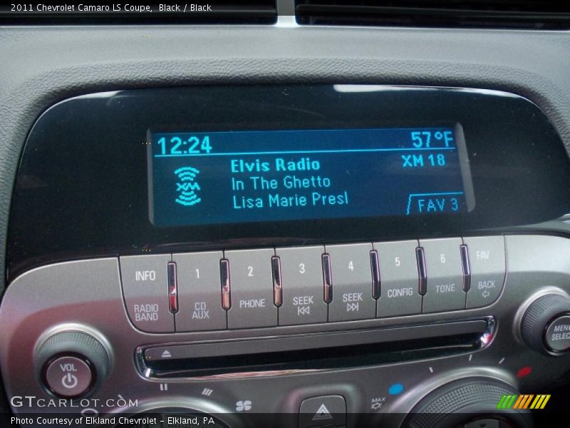 Black / Black 2011 Chevrolet Camaro LS Coupe