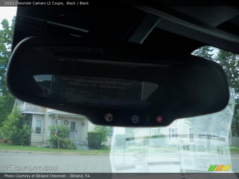 Black / Black 2011 Chevrolet Camaro LS Coupe