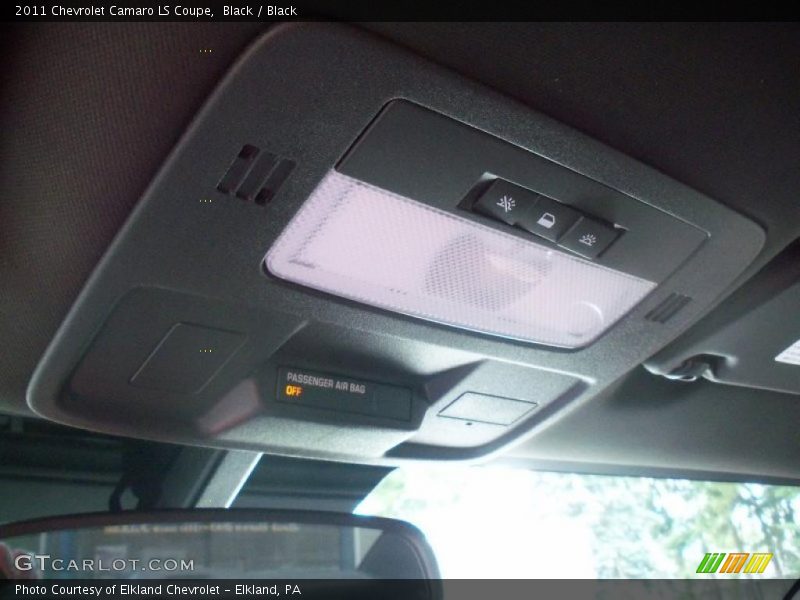 Black / Black 2011 Chevrolet Camaro LS Coupe