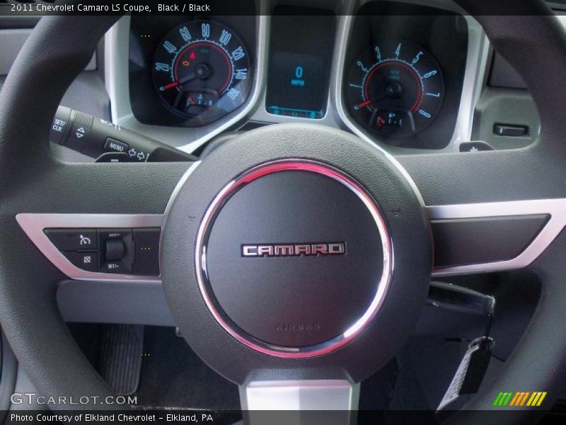Black / Black 2011 Chevrolet Camaro LS Coupe