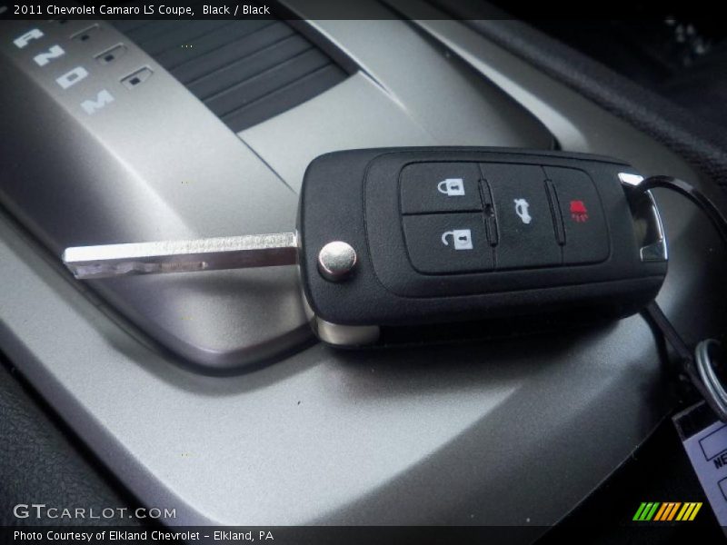 Black / Black 2011 Chevrolet Camaro LS Coupe