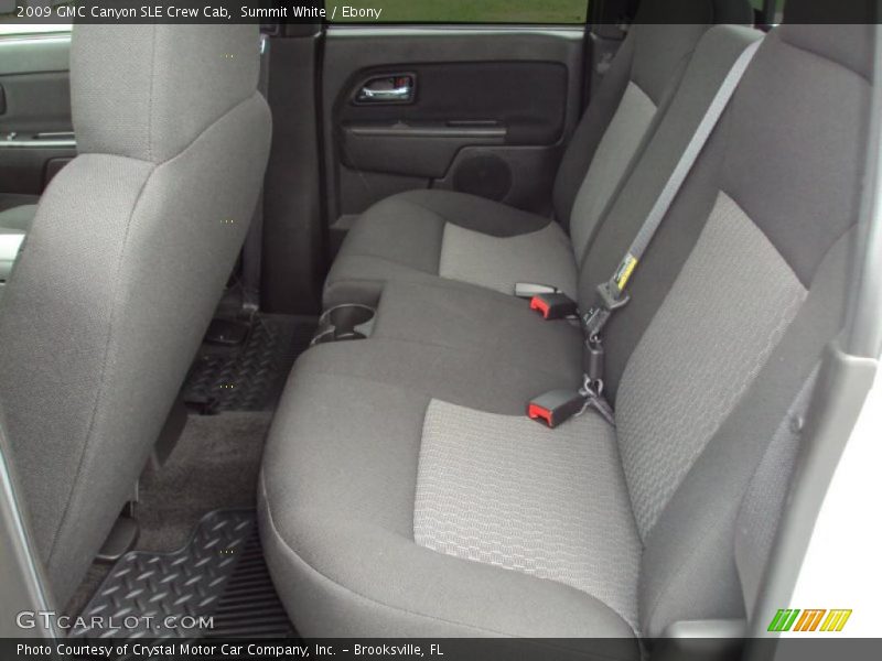 Summit White / Ebony 2009 GMC Canyon SLE Crew Cab