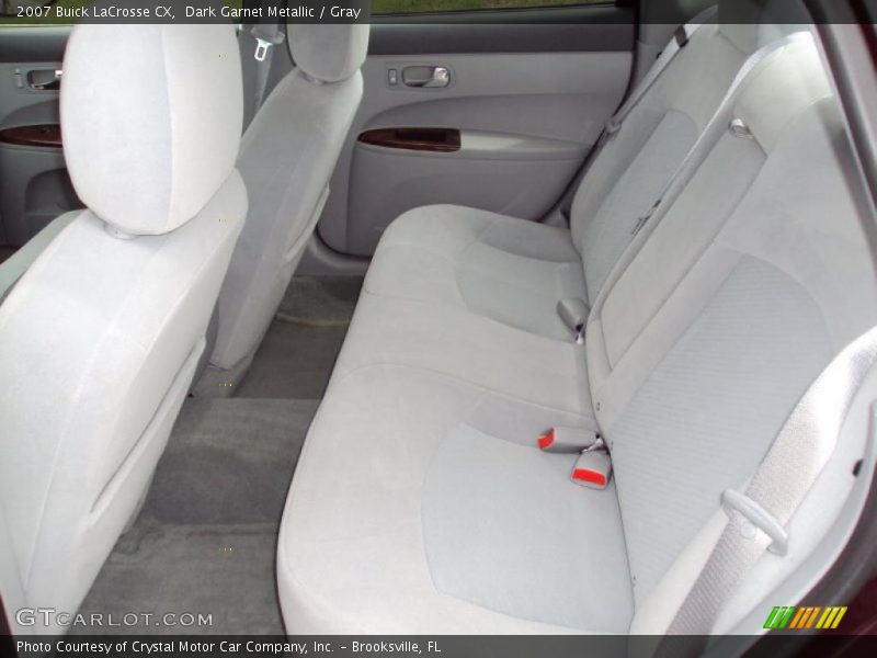 Dark Garnet Metallic / Gray 2007 Buick LaCrosse CX