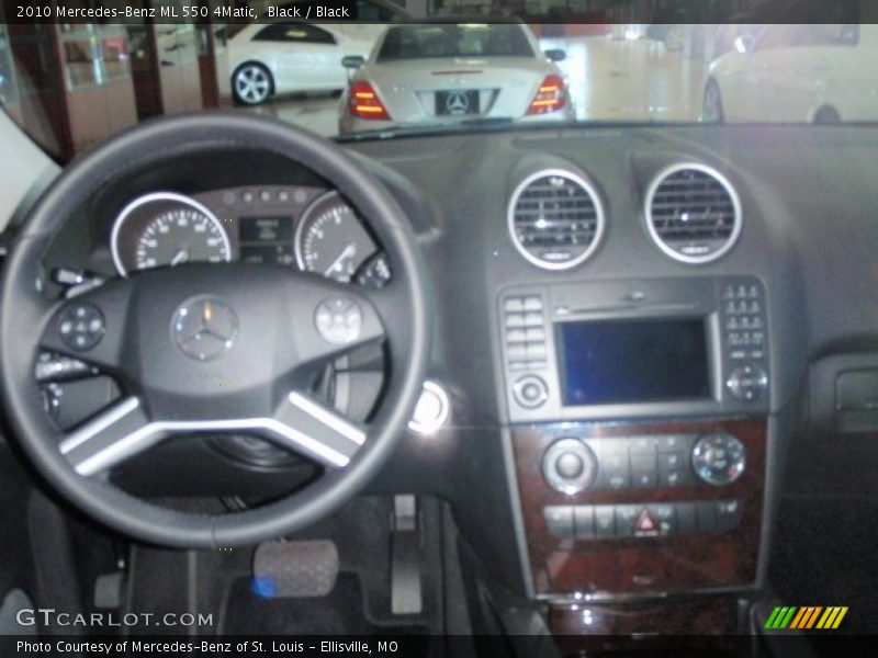 Black / Black 2010 Mercedes-Benz ML 550 4Matic