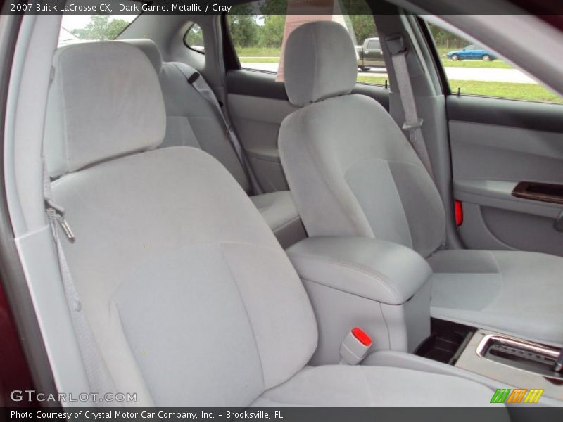 Dark Garnet Metallic / Gray 2007 Buick LaCrosse CX