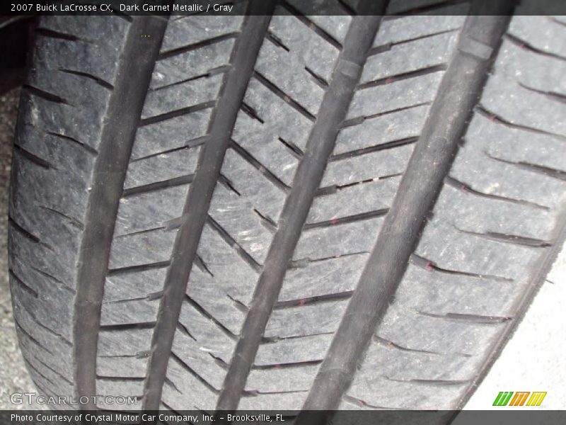 Dark Garnet Metallic / Gray 2007 Buick LaCrosse CX