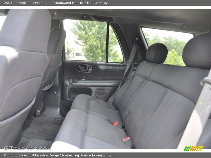 Sandalwood Metallic / Medium Gray 2003 Chevrolet Blazer LS 4x4