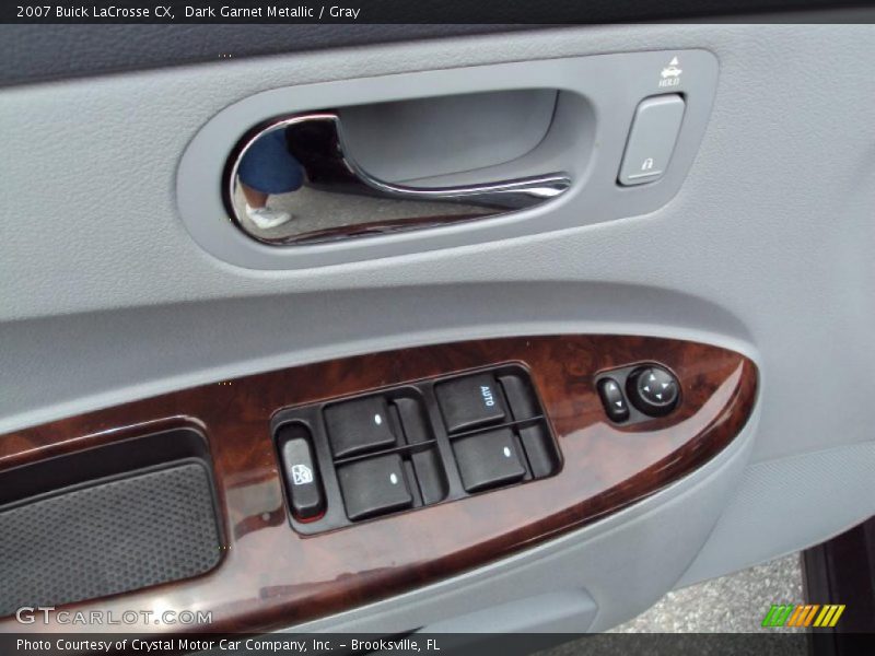 Dark Garnet Metallic / Gray 2007 Buick LaCrosse CX