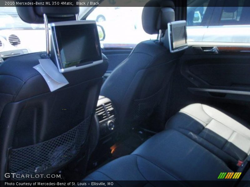 Black / Black 2010 Mercedes-Benz ML 350 4Matic