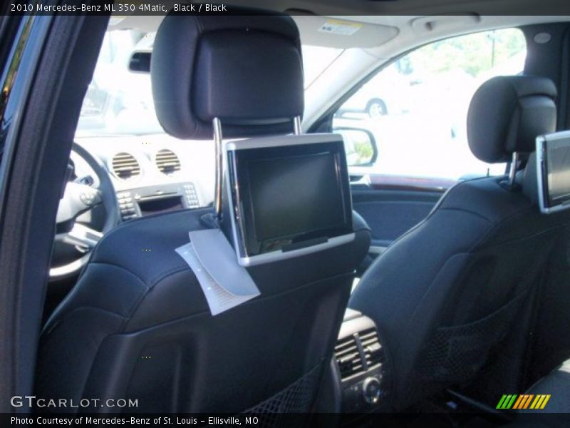 Black / Black 2010 Mercedes-Benz ML 350 4Matic