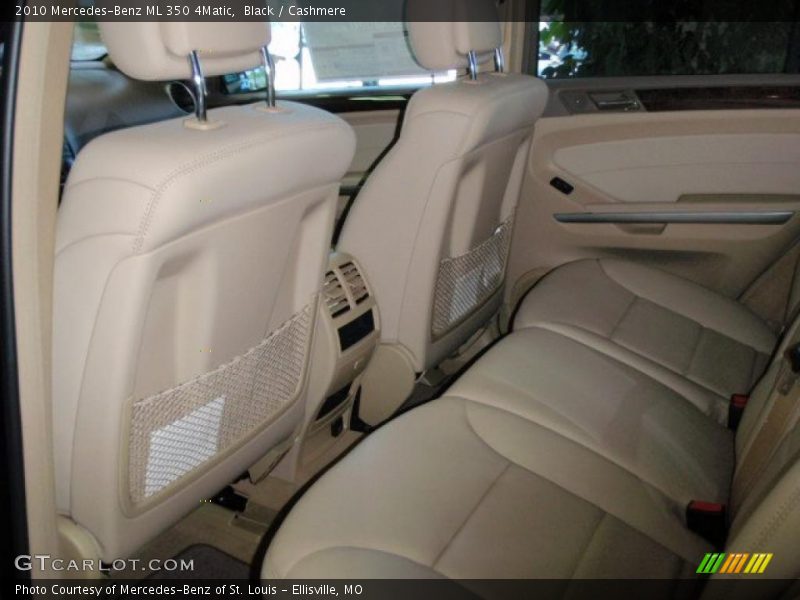 Black / Cashmere 2010 Mercedes-Benz ML 350 4Matic