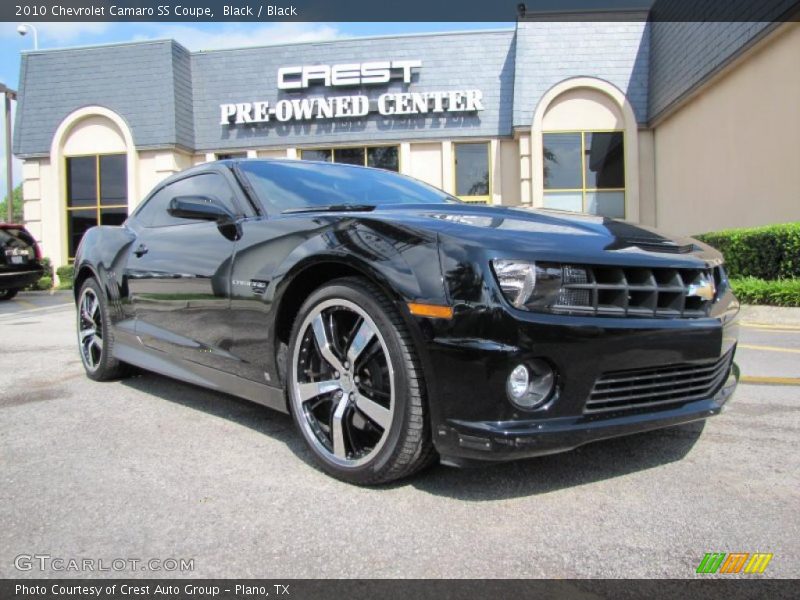 Black / Black 2010 Chevrolet Camaro SS Coupe