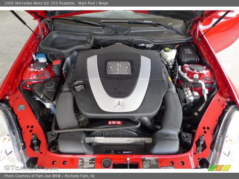 Mars Red / Beige 2005 Mercedes-Benz SLK 350 Roadster