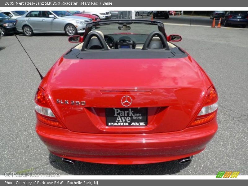 Mars Red / Beige 2005 Mercedes-Benz SLK 350 Roadster