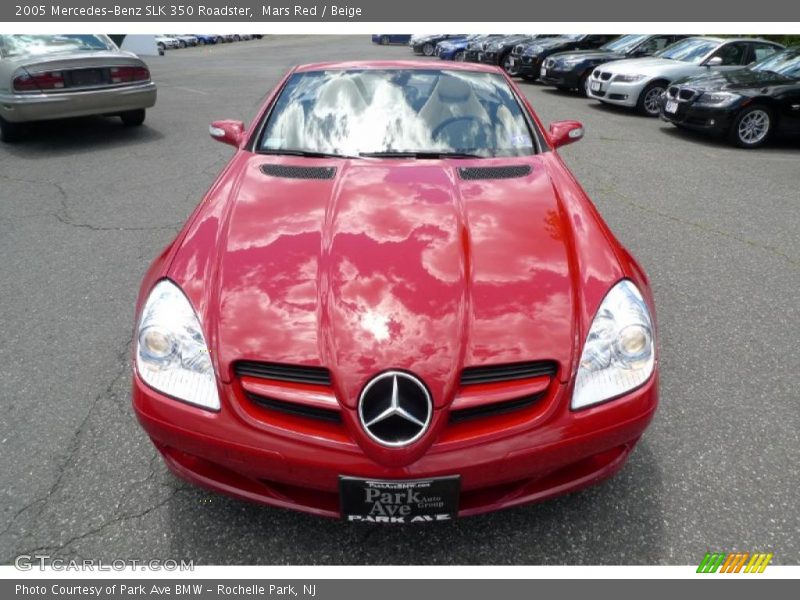 Mars Red / Beige 2005 Mercedes-Benz SLK 350 Roadster