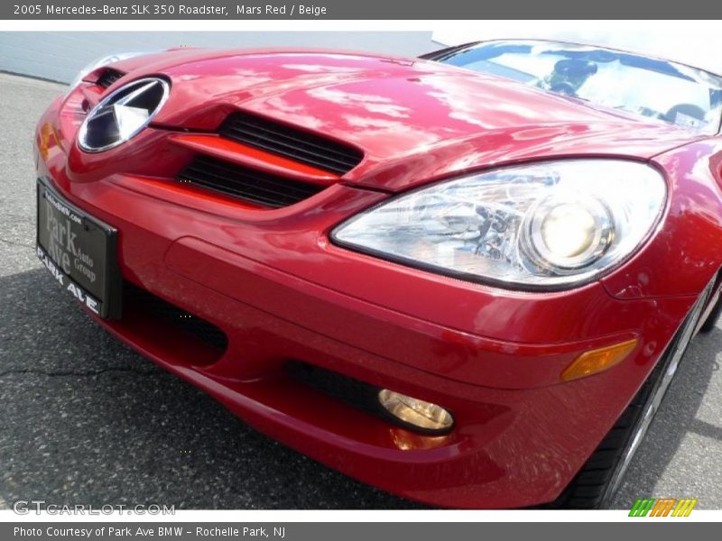 Mars Red / Beige 2005 Mercedes-Benz SLK 350 Roadster