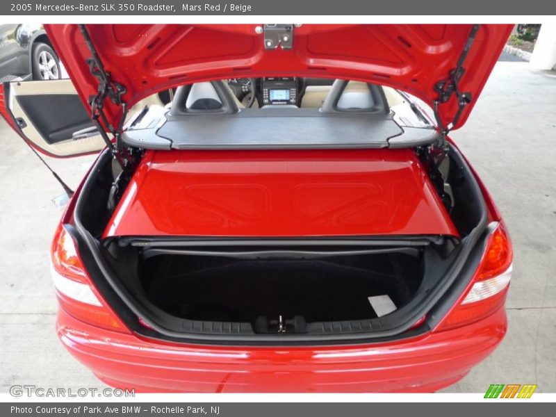 Mars Red / Beige 2005 Mercedes-Benz SLK 350 Roadster