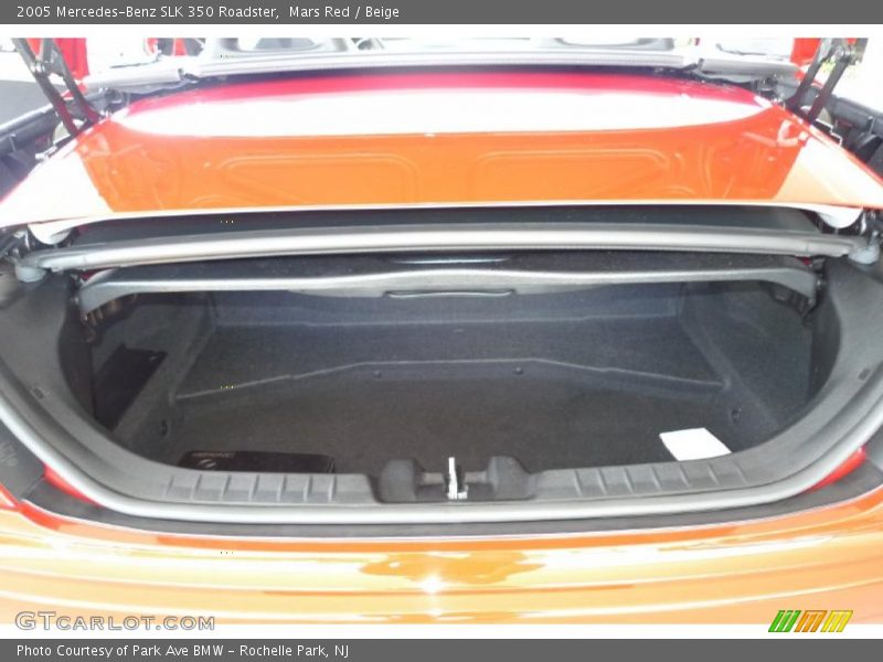 Mars Red / Beige 2005 Mercedes-Benz SLK 350 Roadster