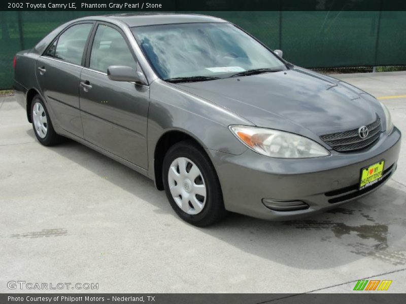Phantom Gray Pearl / Stone 2002 Toyota Camry LE