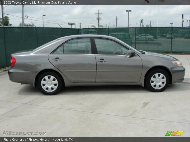 Phantom Gray Pearl / Stone 2002 Toyota Camry LE