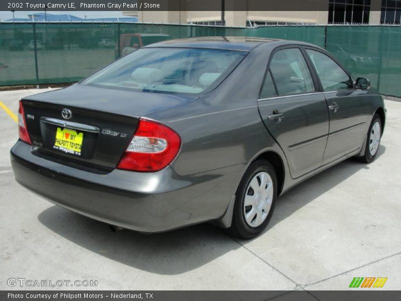 Phantom Gray Pearl / Stone 2002 Toyota Camry LE