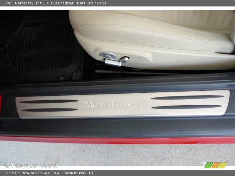 Mars Red / Beige 2005 Mercedes-Benz SLK 350 Roadster