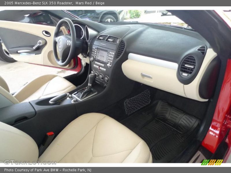 Mars Red / Beige 2005 Mercedes-Benz SLK 350 Roadster