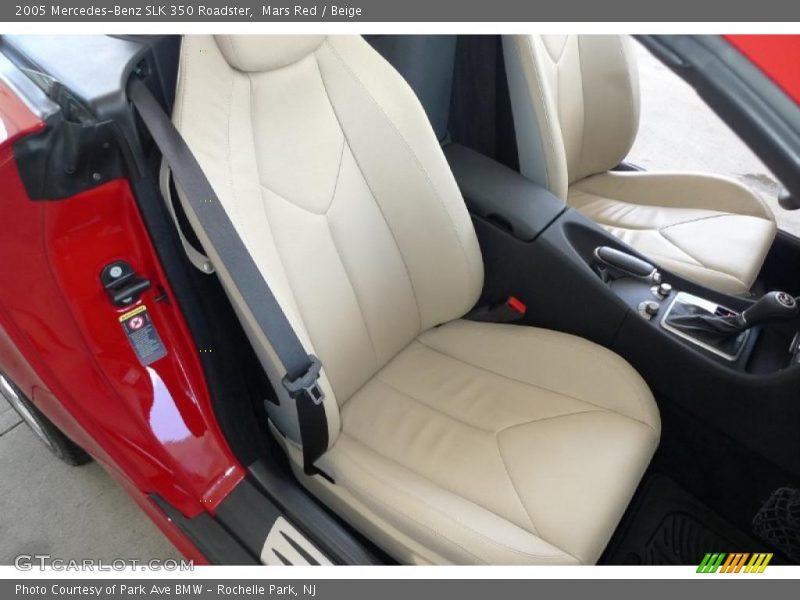 Mars Red / Beige 2005 Mercedes-Benz SLK 350 Roadster
