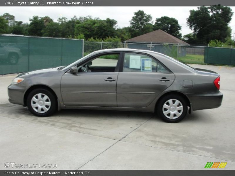Phantom Gray Pearl / Stone 2002 Toyota Camry LE