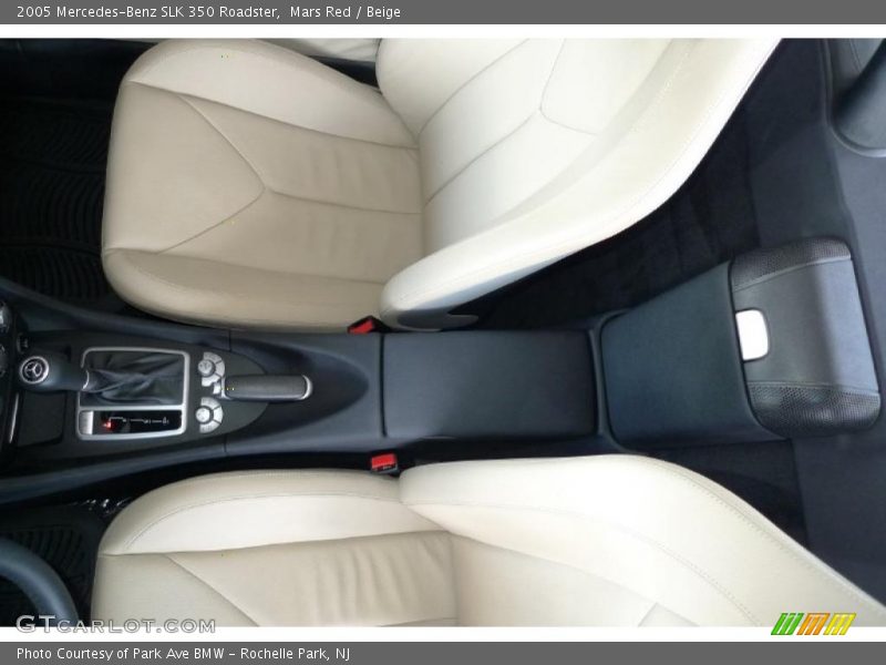 Mars Red / Beige 2005 Mercedes-Benz SLK 350 Roadster