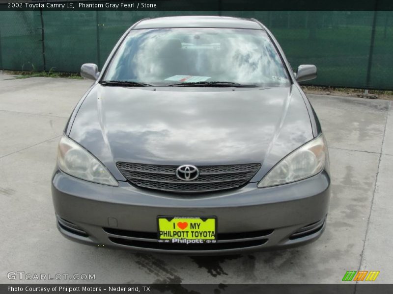 Phantom Gray Pearl / Stone 2002 Toyota Camry LE