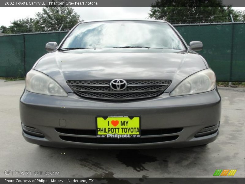 Phantom Gray Pearl / Stone 2002 Toyota Camry LE