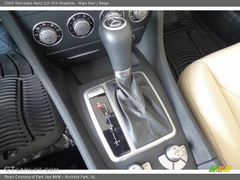 Mars Red / Beige 2005 Mercedes-Benz SLK 350 Roadster