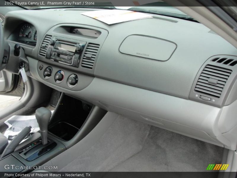Phantom Gray Pearl / Stone 2002 Toyota Camry LE