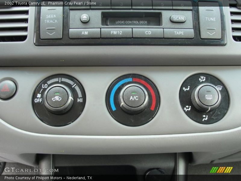 Phantom Gray Pearl / Stone 2002 Toyota Camry LE